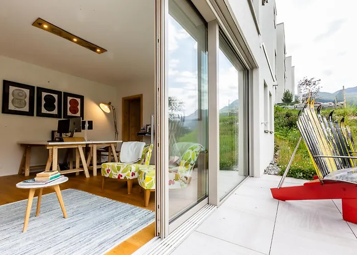 Luxury Apartment With Mountain Views In Davos